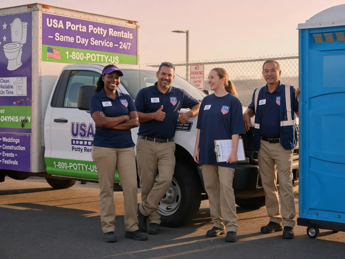 Porta Potty Rental company in Rosholt, SD