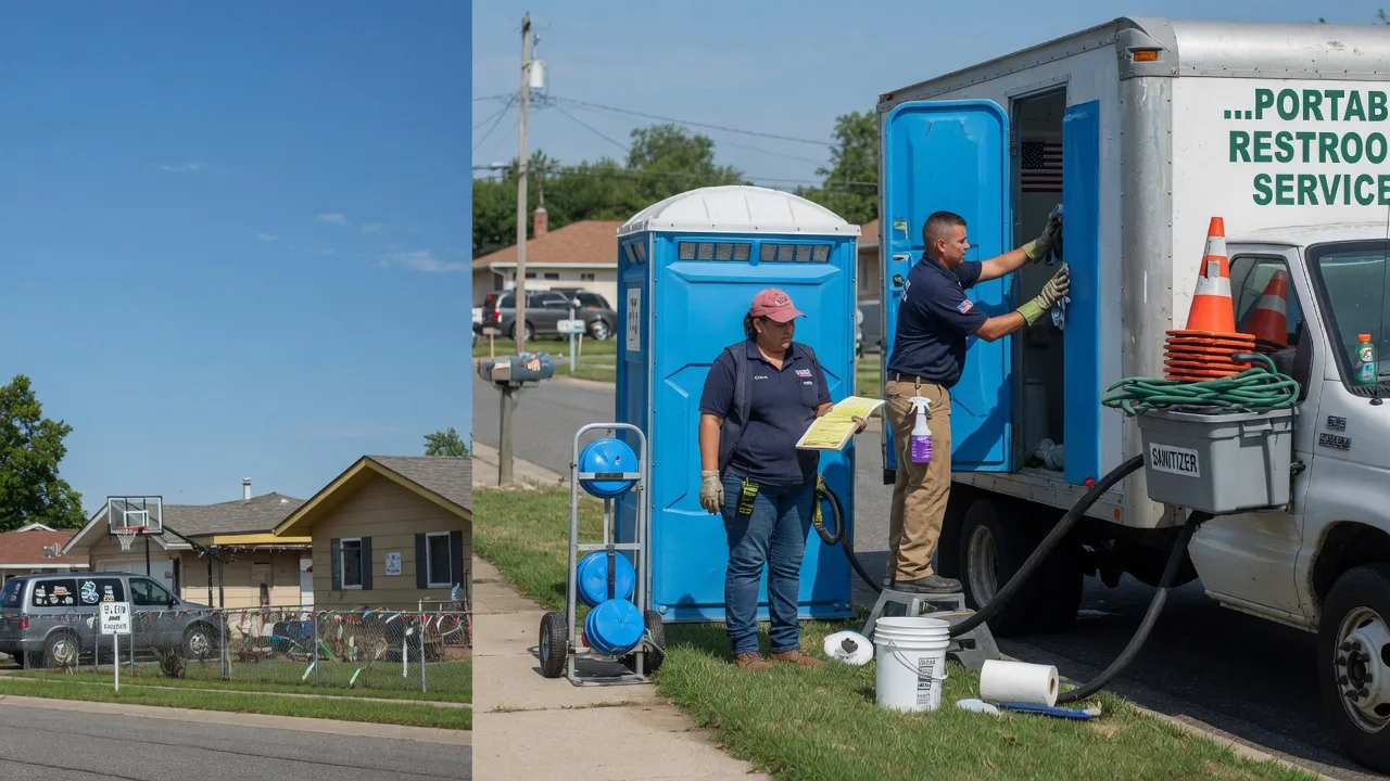 Portable Toilet Rental in Rosholt, SD near me